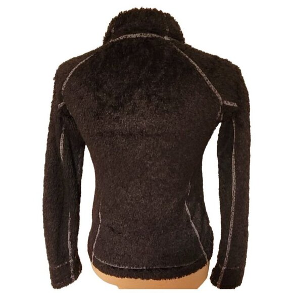 Marmot Black Polartec Fuzzy Full Zip S - Picture 2 of 4